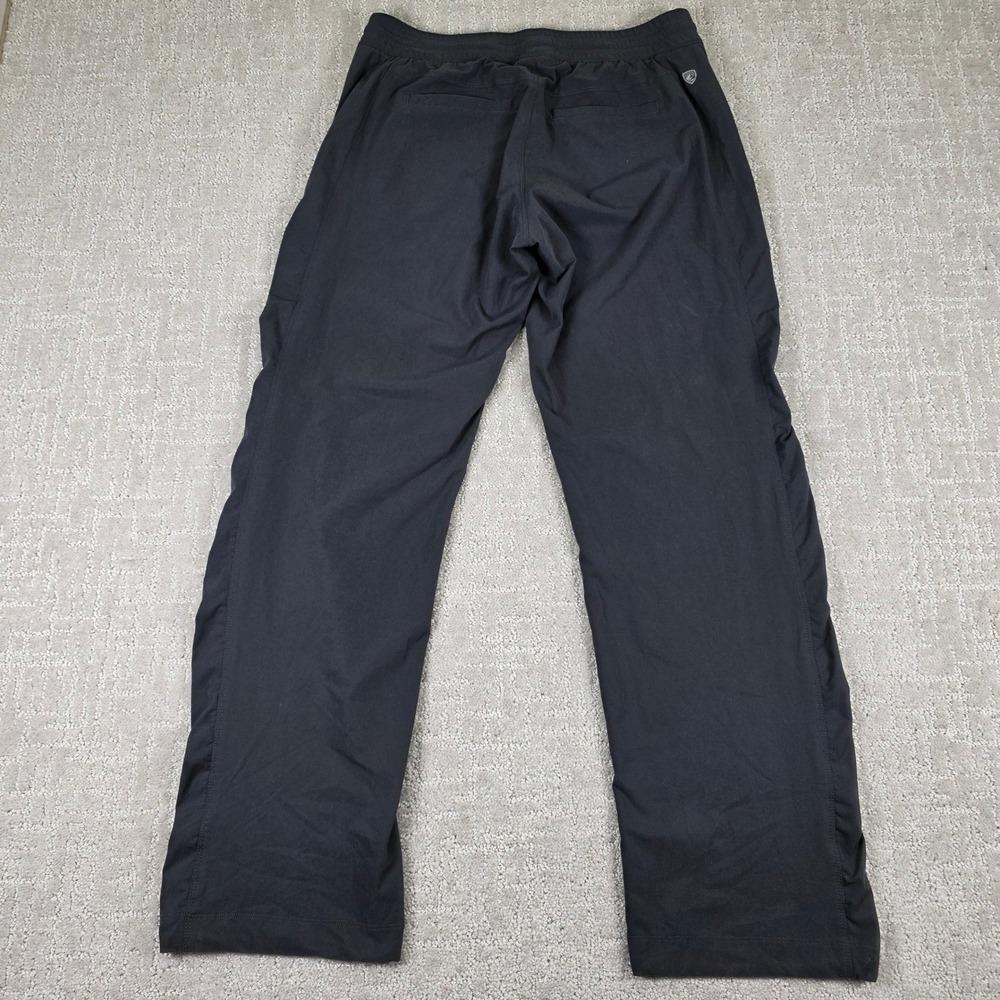 Kuhl Mova Straight Leg Pants Womens Medium Short Black Hiking Outdoor Wicking - Picture 5 of 8